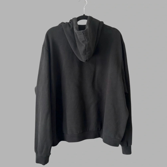 Puma  Black Drawstring Front Pocket Hoodie - Picture 2 of 13